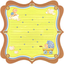 Бумага для скрапбукинга Mr.Painter PSF (190)013 Малыш