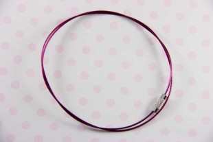 Основание для колье яр. сиреневый