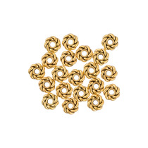 " Zlatka" Рондель MRR- 04 8 мм 20 шт 02 под золото