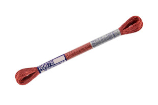 Нитки для вышивания " Gamma" мулине 100% вискоза 8 м R0678 красно- коричневый