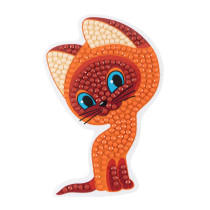 Кристальная ( алмазная) мозаика  " ФРЕЯ" CMF- ALVM- 094 магнит " Котёнок Гав" 7 х 10 см