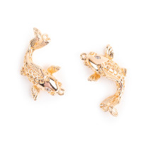 " Zlatka" Коннектор FMK- T06 18 х 10 мм 2 шт 02 под золото