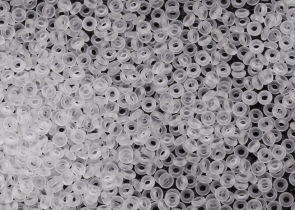 Бисер Япония DEMI 11/0 10г 0001F хрусталь, матовый прозрачный