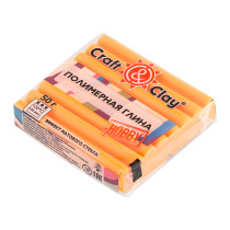 Craft & Clay полимерная глина CCH эффект матового стекла 50г 1414 морошка