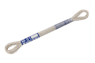 Нитки для вышивания " Gamma" мулине SM металлик 100% полиэстер 8 м М- 01 серебро